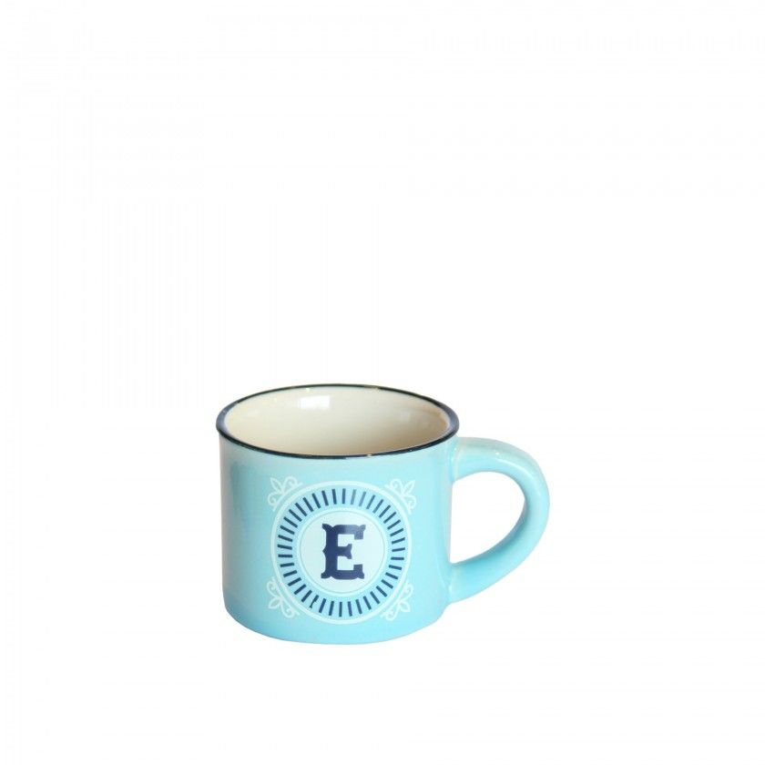 Chavena Expresso Letra E