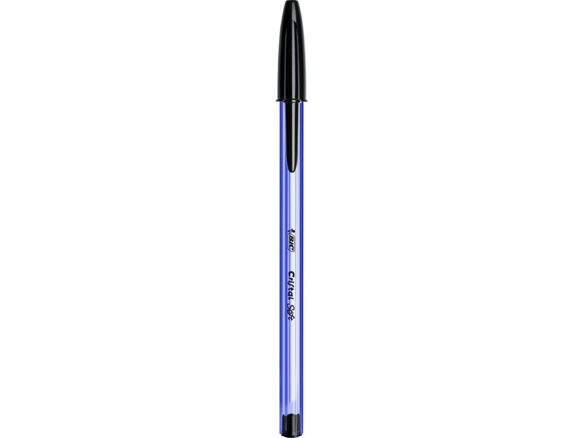 Caneta Bic Preta Soft